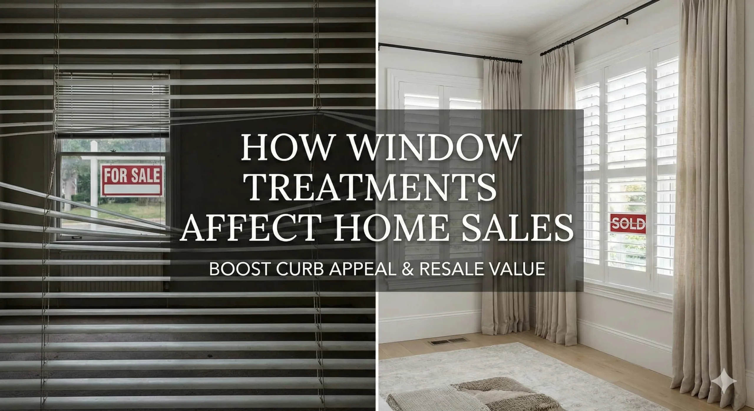 How Window Treatments Affect Home Sales