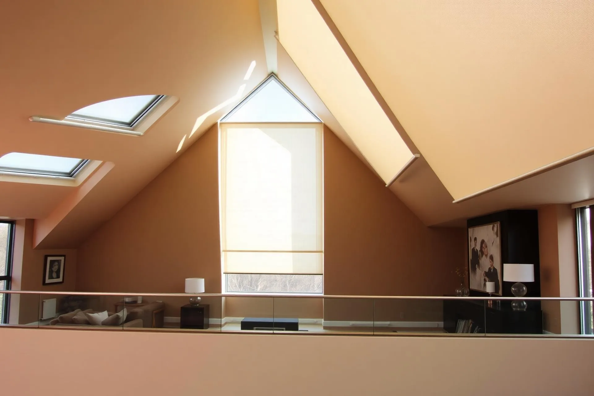 Custom Window Treatments - Skylight Shades
